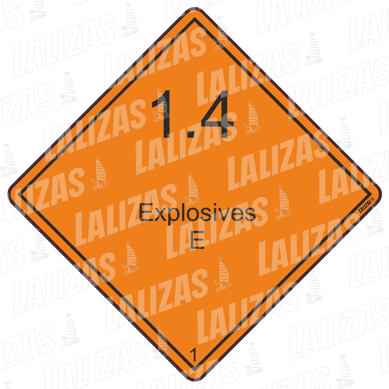 Class 1 - 1.4 Explosives E image