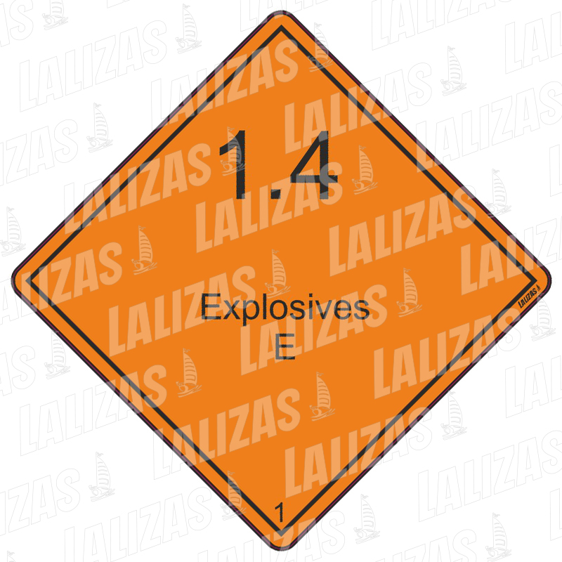 Class 1 - 1.4 Explosives E image