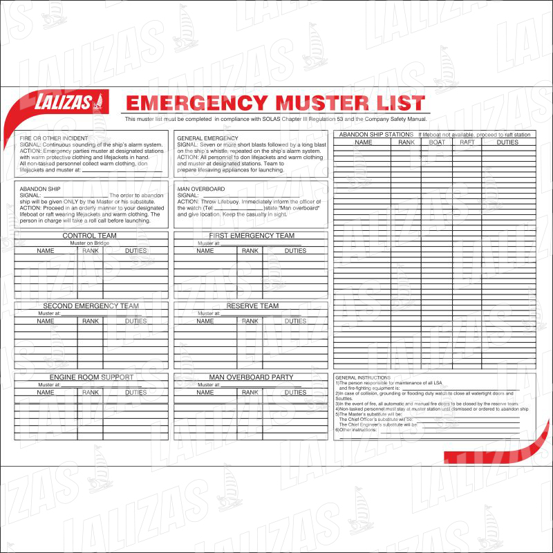 Emergency Master List image