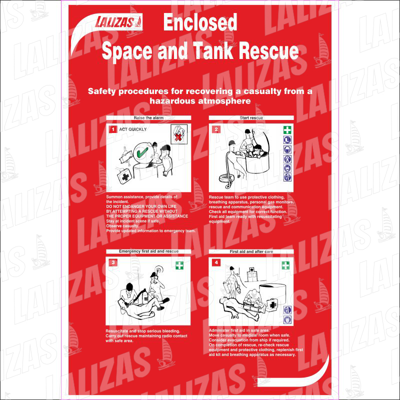 Enclosed Space & Tank Rescue - Poster image