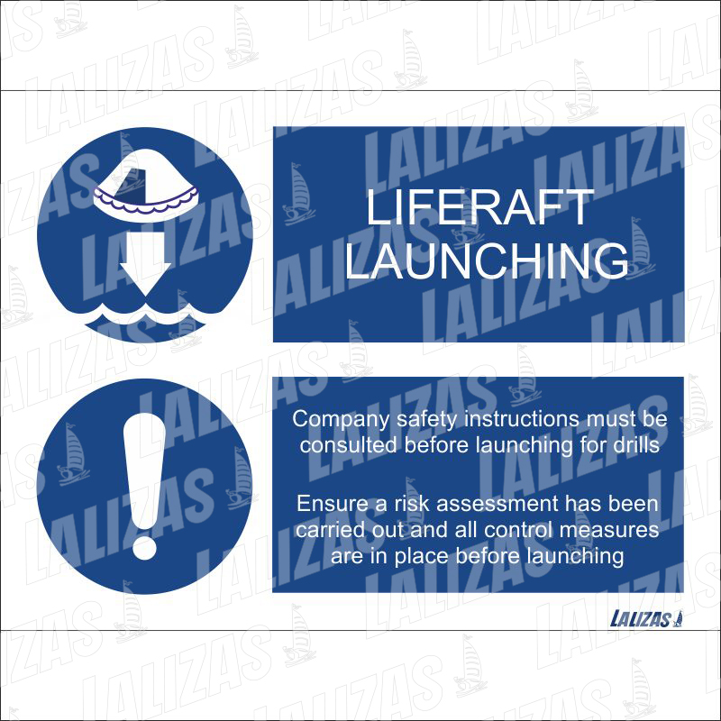 Life raft Launching image