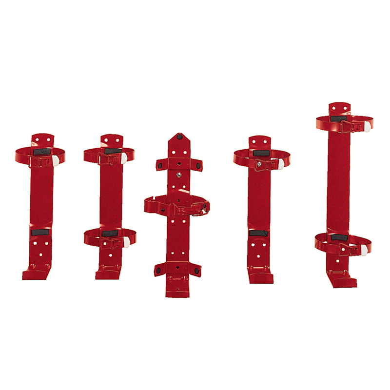 Brackets (Galvanized & Painted Red) W/Locking Pin, Heavy Duty image