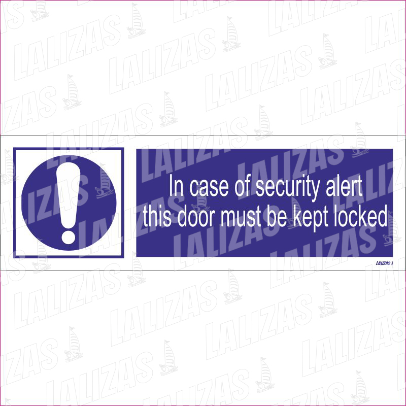 ISPS - Security Alert - Keep Door Locked image