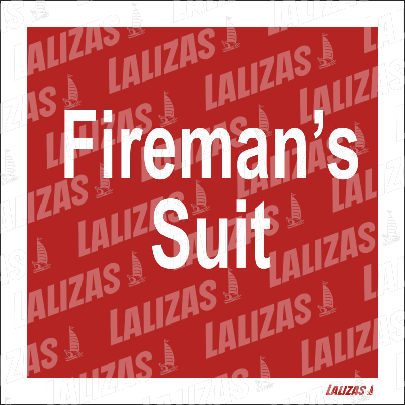 Fireman's Suit,only text image