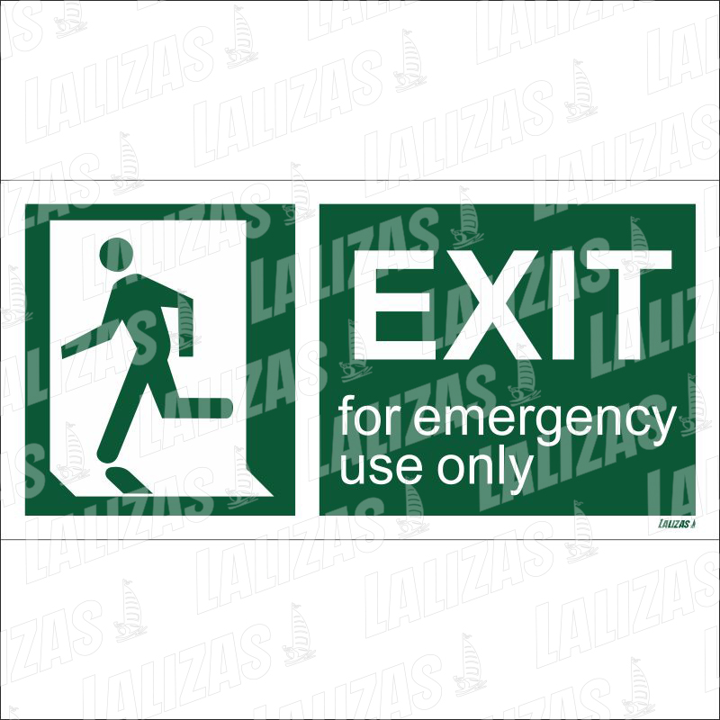 Exit Man Running Left For Em.use Only image