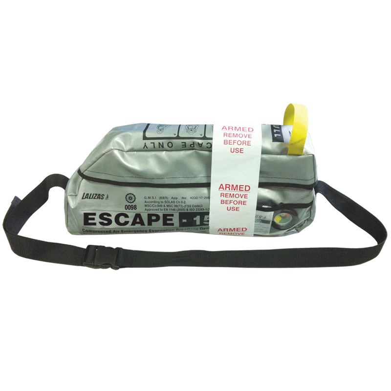 "LALIZAS Emergency evacuation Breathing device"ESCAPE-15" (EEBD) image