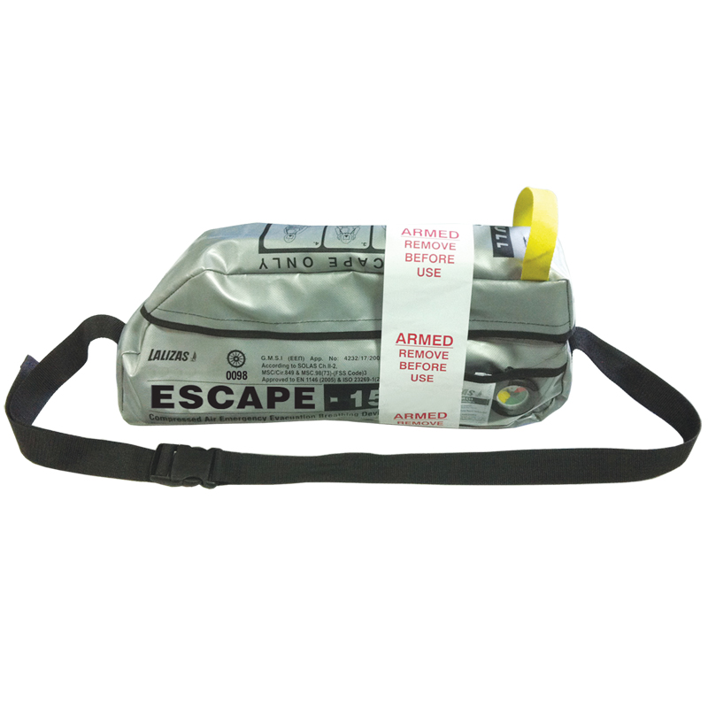 LALIZAS Emergency Evacuation Breathing Device ''ESCAPE-15'' (EEBD), SOLAS/MED-MER image