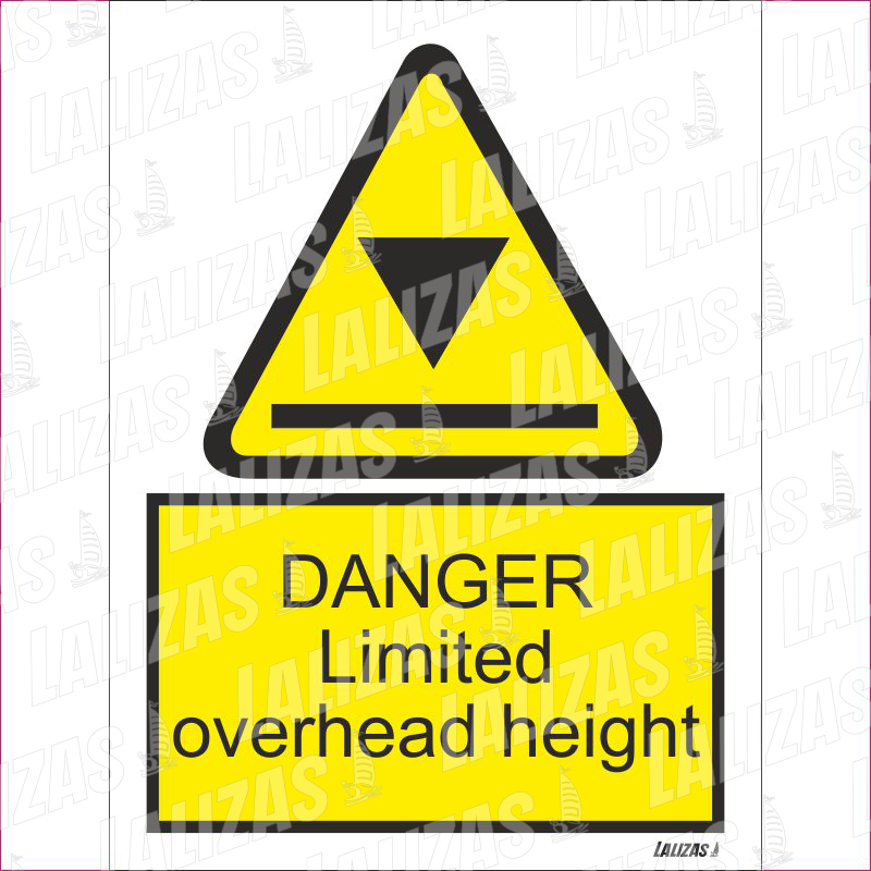 Danger - Limited Overhead Height image