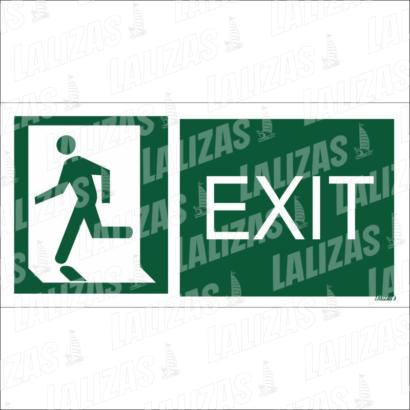 Exit Man Running Left image