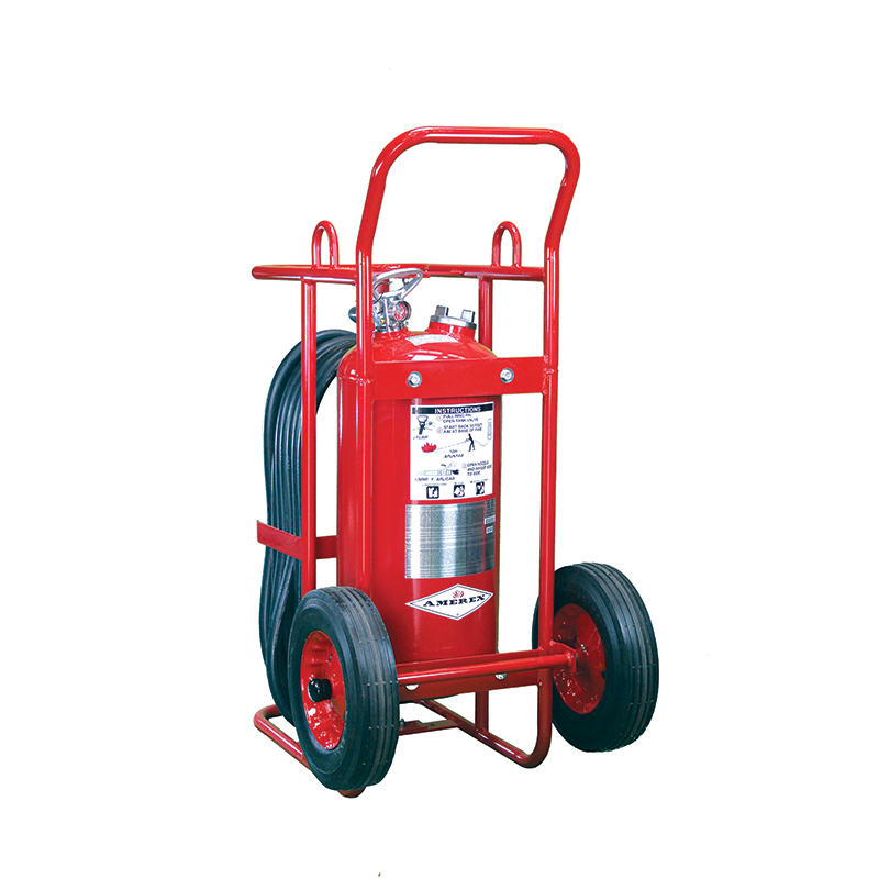 Wheeled Stored Pressure - Dry Chemical, 50 LB. Purple K 12" wheels image