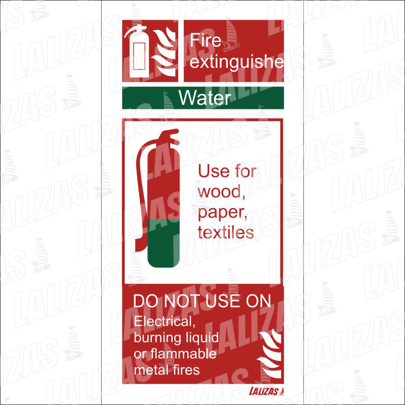Fire Extinguisher Water image