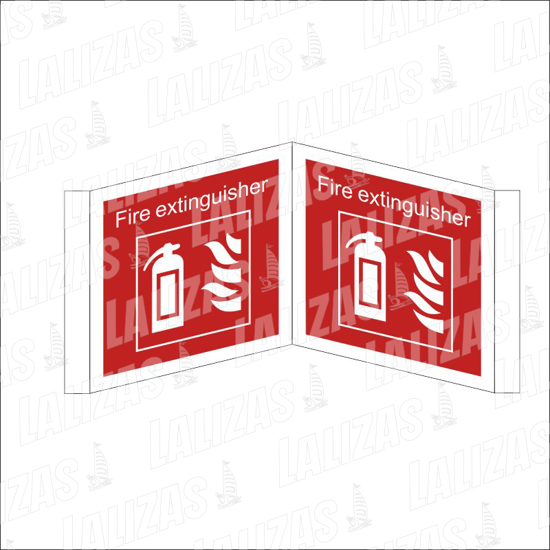 Panoramic Fire Sign, Fire Extinguisher image