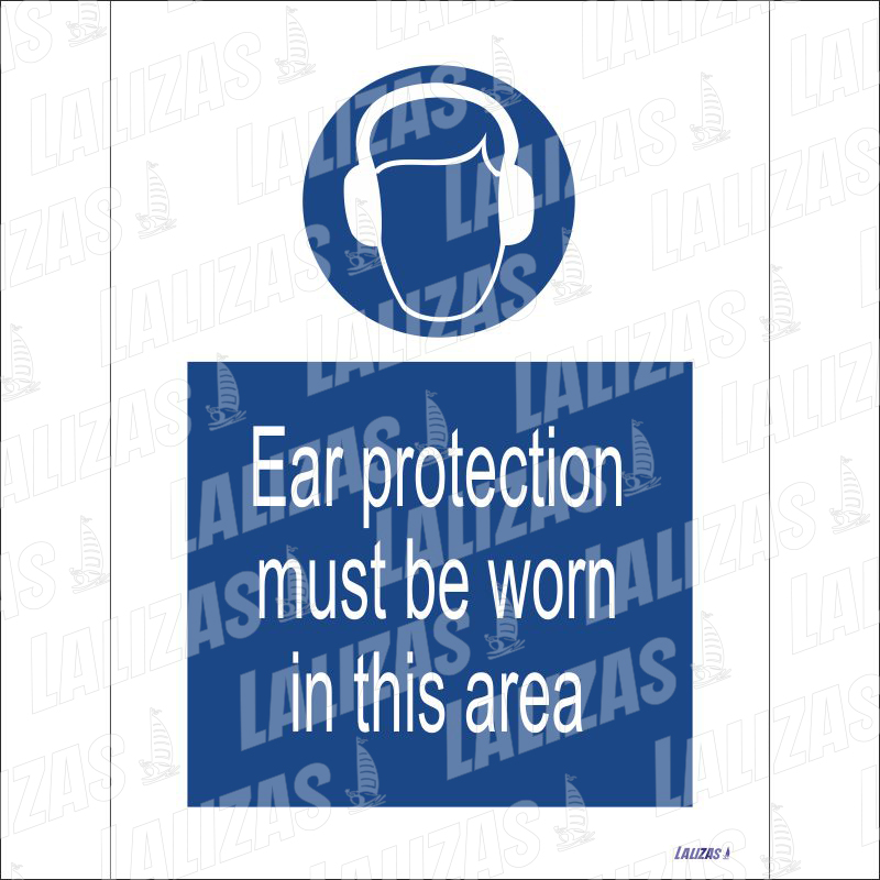 Ear Protection Must Be Worn In This Area image