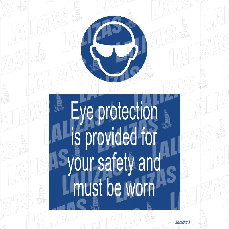 Eye Protection Is Provided For Yr Safety & Must Be Worn image