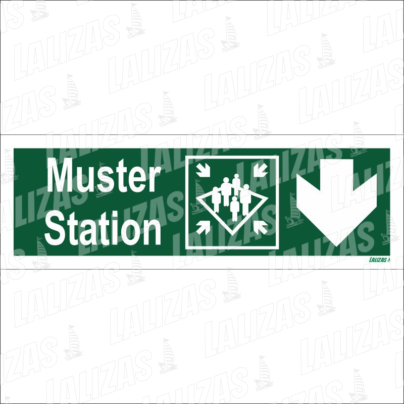 Arrow/Arrow  Down/Muster Station image