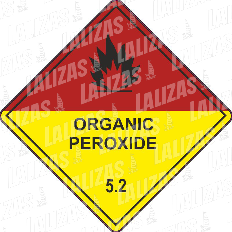 Hazard Warning Diamond #2275Ll, Class 5.2 image