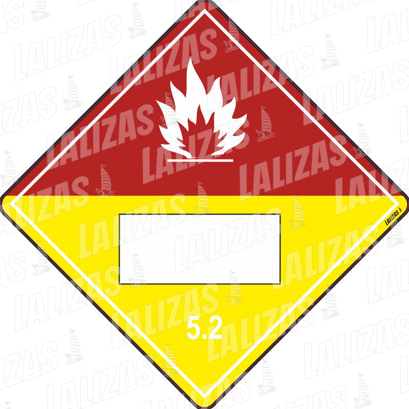 Hazard Warning Diamond #2278Ll, Class 5.2 image