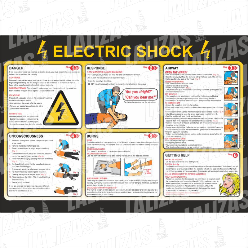 Electric Shock&Serious Injury Costra #1069W image