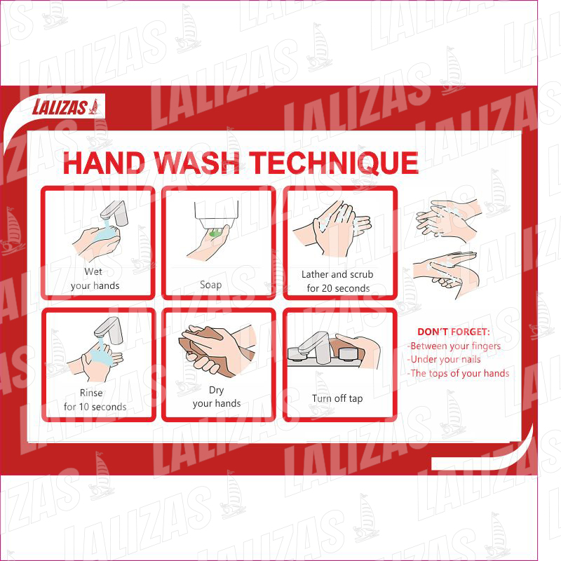 Hand Wash Technique, #1082W image