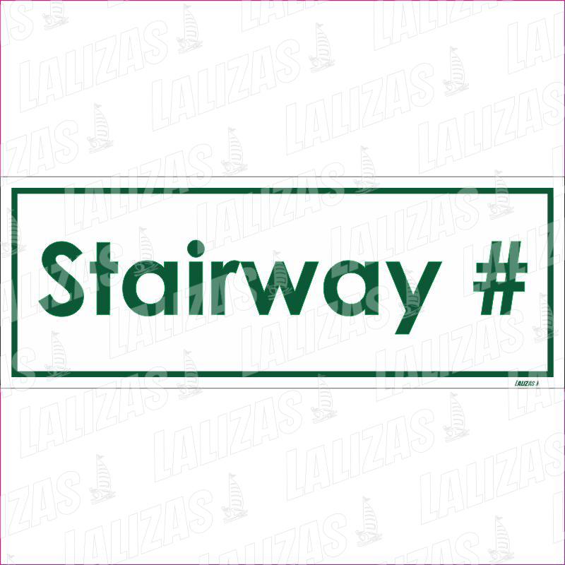 Sign Accommodation Stairway #, 4473Jp image