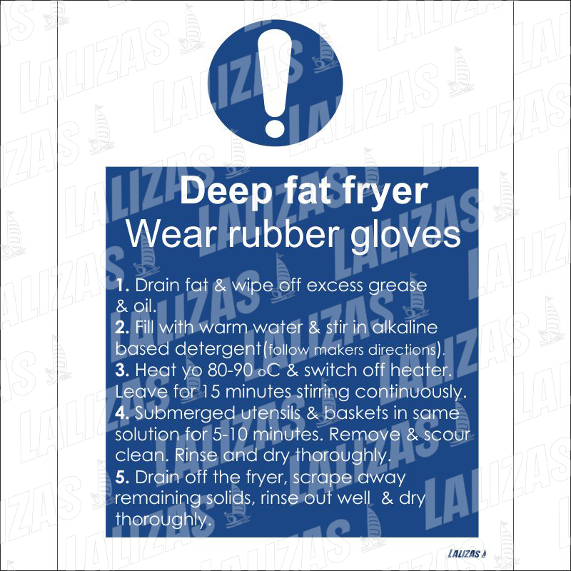 Deep Fat Fryer Wear Gloves, #5762Lk image