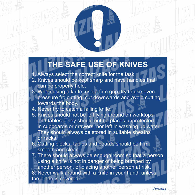 The Safe Use of knives #5765Lk image