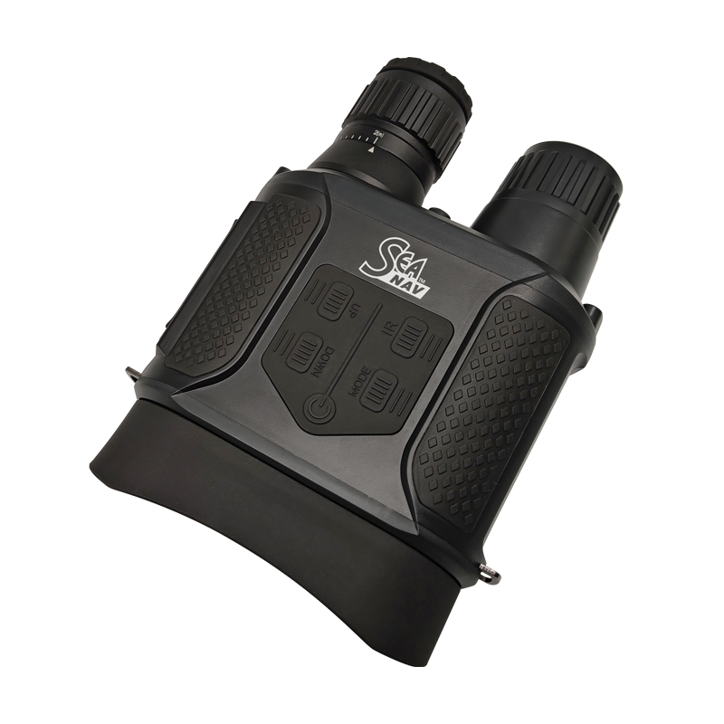 SEA NAV Night Vision Binoculars, Digital, 8x31, w/ Rechargeable Battery, Video Rec,Incl. 8GB SD Card image