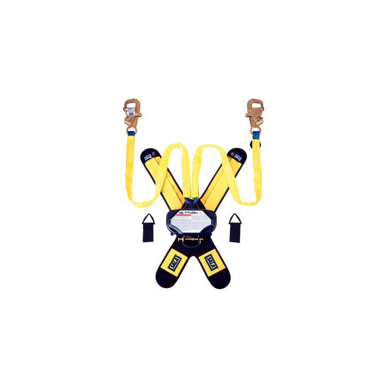 3M™ DBI-SALA® Talon™ Twin-Leg Tie-Back Quick Connect Self Retr.Lifeline, Web 3102100, 7.5ft,1EA image #1