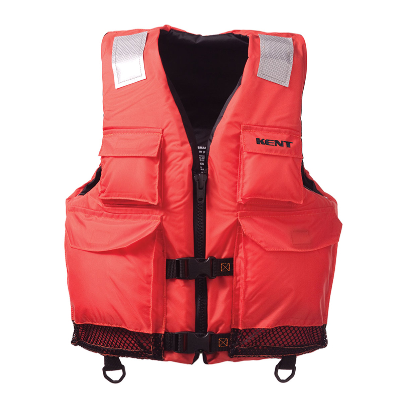 Kent Elite Dual-sized Vest, USCG Type III PFD, Orange image