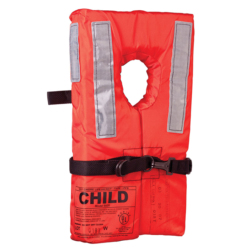 Kent Lifejacket "1001", USCG Type I, Orange image #2