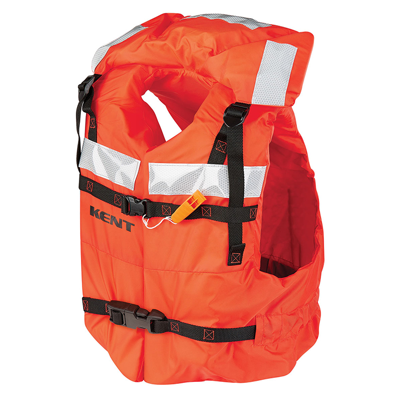 Kent Lifejacket "1004", USCG Type I, Adult, Orange image