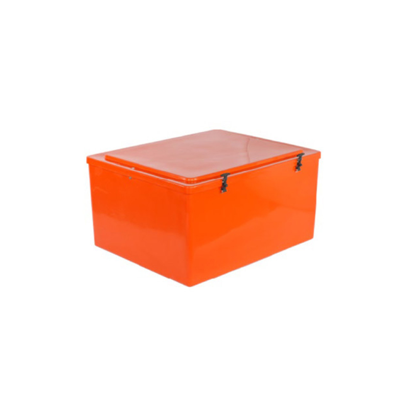 Billy Pugh Fiberglass Life Preserver Box, Orange image