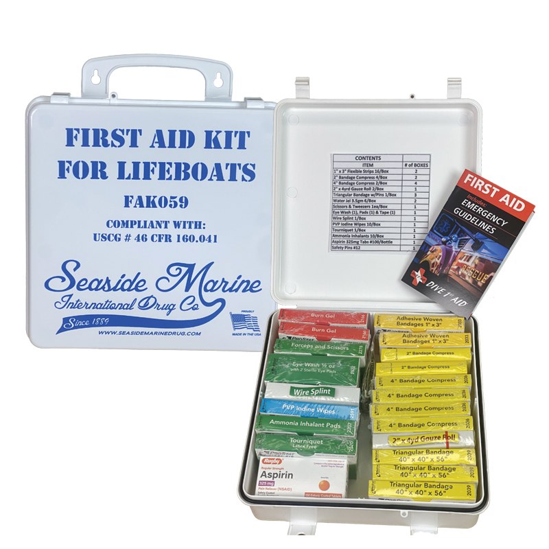 First Aid Kit for Lifeboat, USCG image