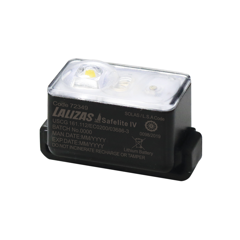 LALIZAS Lifejacket LED flashing light "Safelite IV" ON-OFF water activated, SOLAS/MED/USCG-MER image