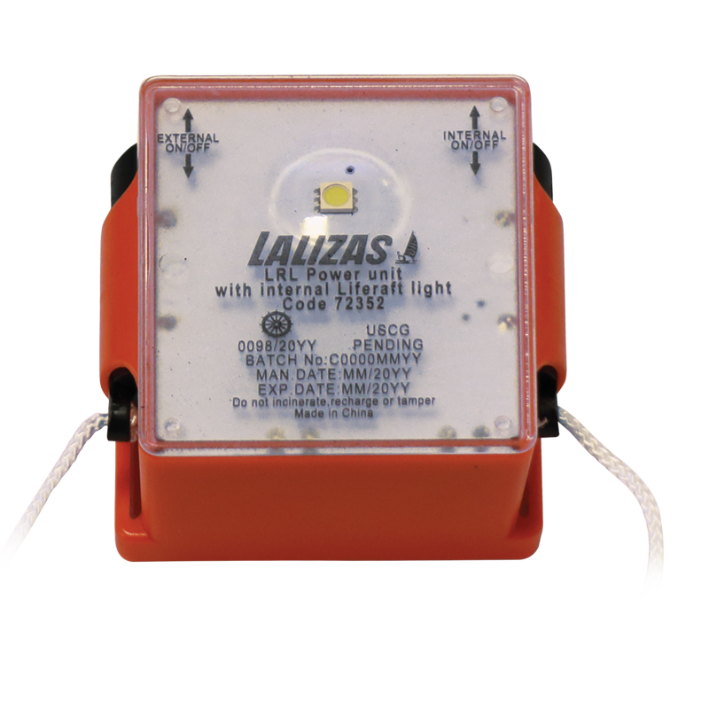 LALIZAS LRL External & Internal Liferaft Light, SOLAS/MED/USCG thumb image 2