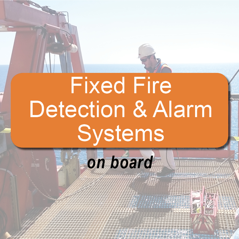 Fixed fire detection and alarm systems - on board image