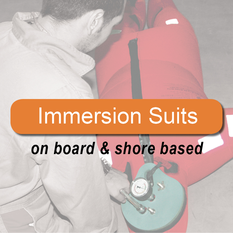 Immersion Suits - on board & shore based image
