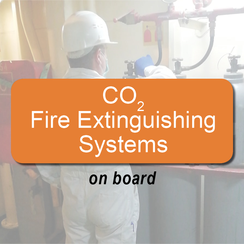 CO2 fire extinguishing systems - on board image