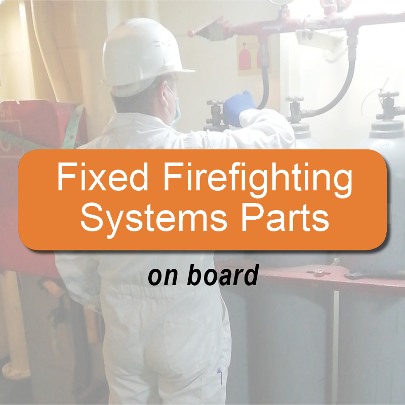 Fixed firefighting systems parts - on board image