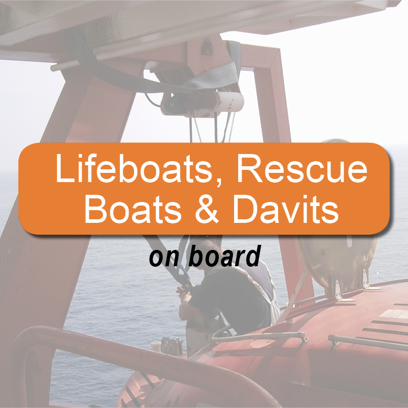 Lifeboats, Rescue boats & Davits - on board image