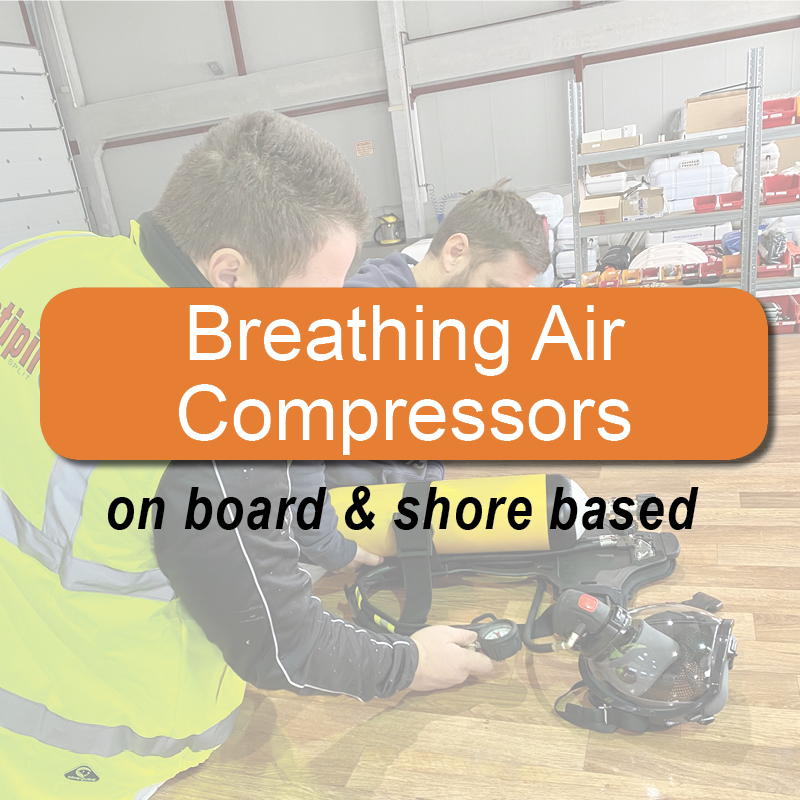 Breathing air compressors - on board & shore based image