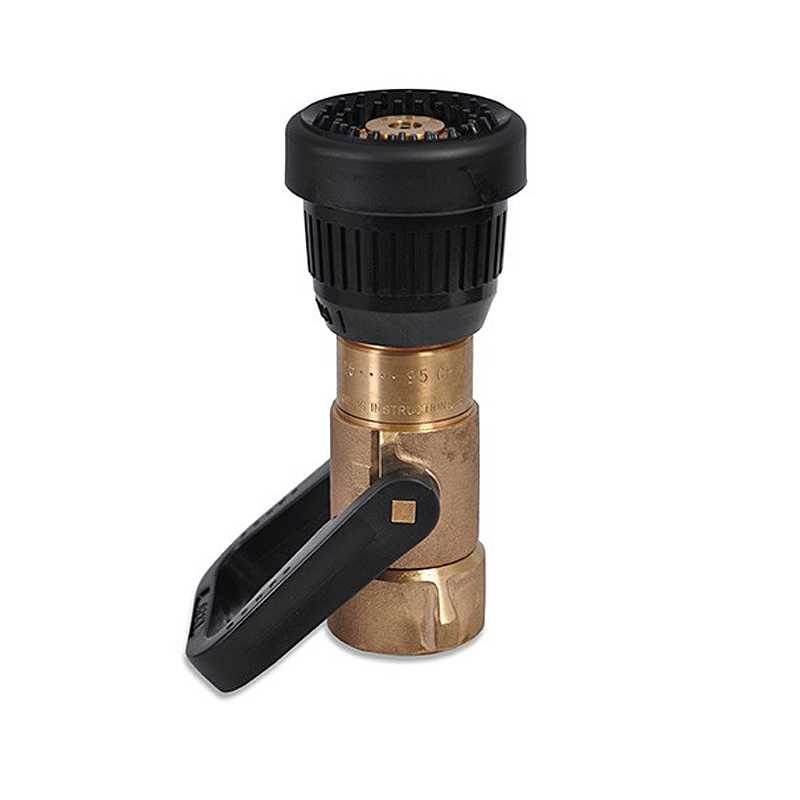 Akron Fog Nozzle 3 Position, Brass, 1 1/5'' image