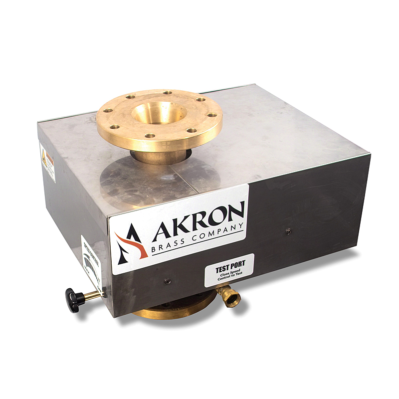 Akron Oscillating Flange for Brass Monitor 4'' Flange x 4'' Flange Unpainted image