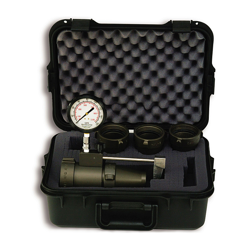 Akron Brass Flow Test Kit with Case (High Flow Kit), 2 1/2'' (65 mm) image