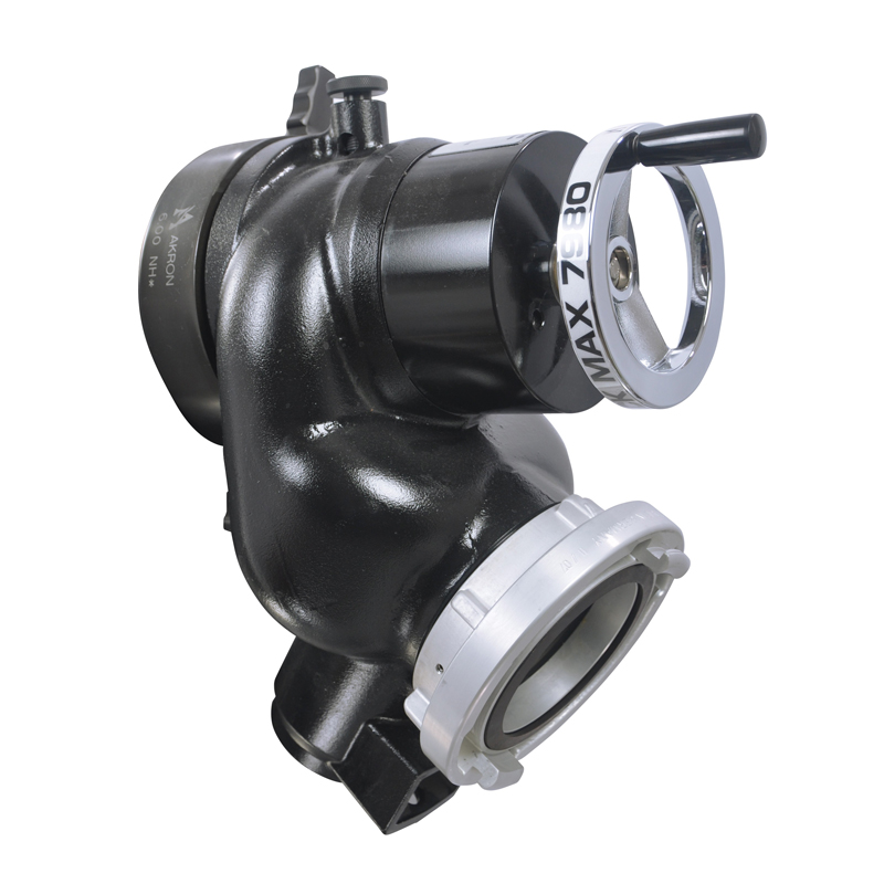 Akron Black Max Piston Intake Valve 7980, 4'' Storz / 6'' Male image
