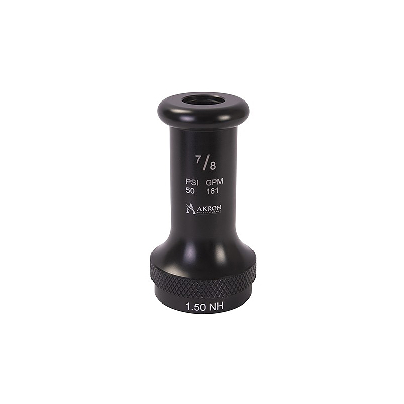 Akron 7/8'' Smooth Bore Nozzle Tip with 1.5'' inlet image
