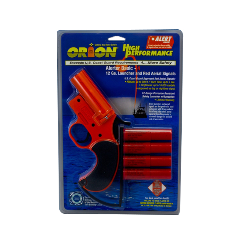 Orion Alerter Basic 4, 12 Gauge Launcher and Aerial Signal Pack image