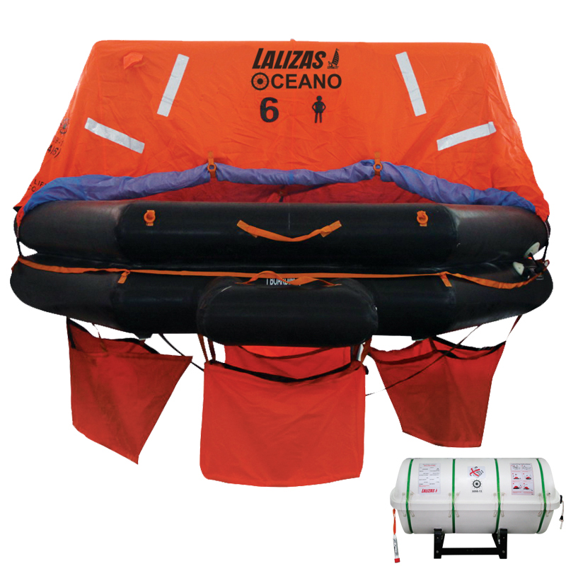 LALIZAS Liferaft SOLAS OCEANO, MER, Throw-overboard Type image