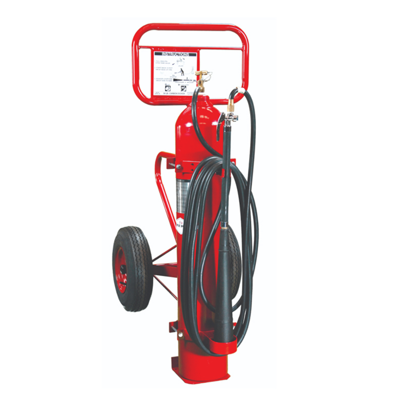 Amerex Wheeled Extinguisher CO2 100lb, Model 334 image