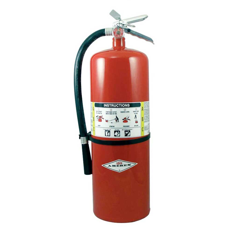 Amerex Fire Extinguisher Dry Chemical ABC 20lb, Model A411 image